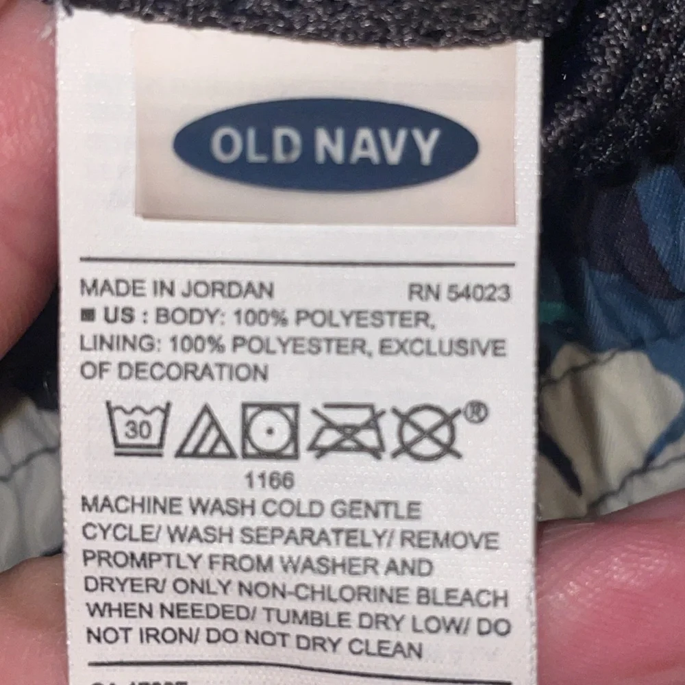 •OLD NAVY•MENS BLUE FLORAL 8